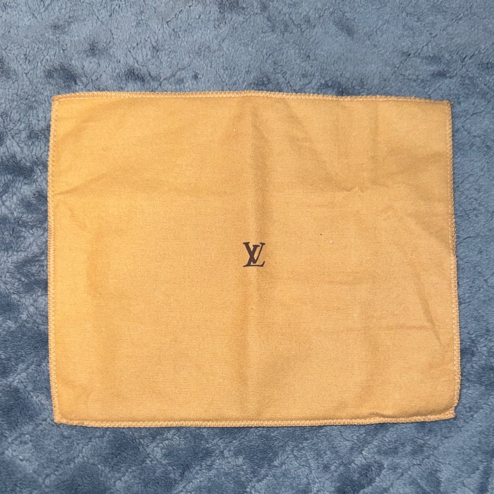 Louis Vuitton Yellow Cotton Dust Cover with LV Monogram